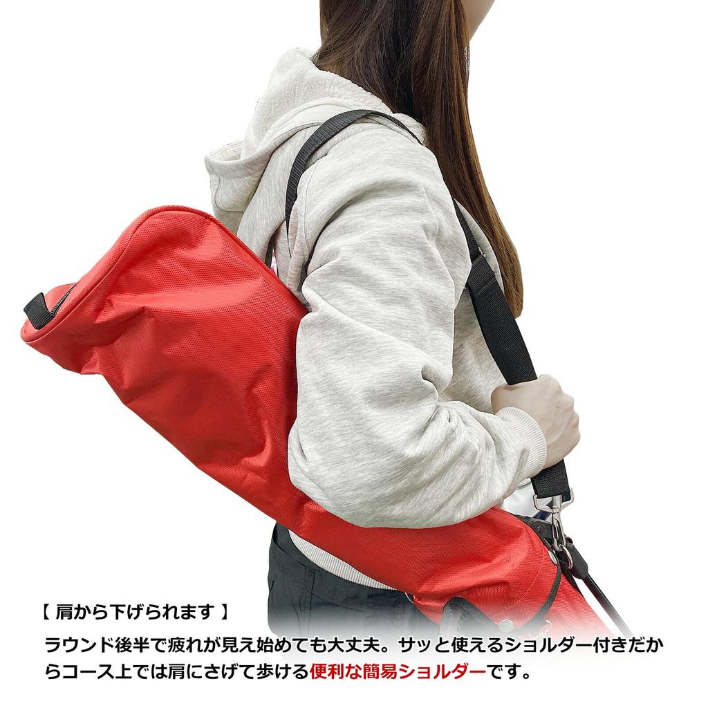 Club 17 большой с капюшоном и чехол для начинающих Black WORLD EAGLE Self-stand, сверхлегкий, 980 г, цвета, вместимость, карманы, WE-SSCC01-7