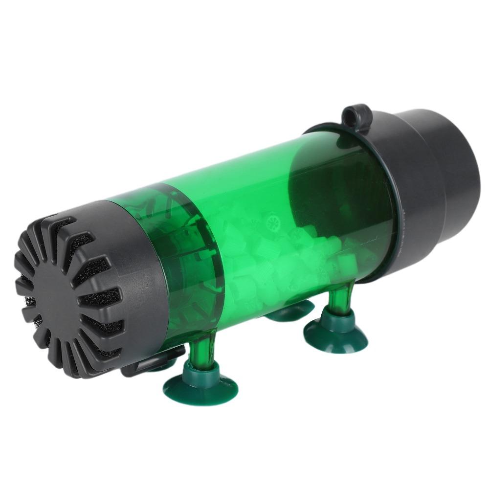 Стабильная установка Фильтр с псевдоожиженным слоем с присоской Аквариумный биологический фильтр Аквариум