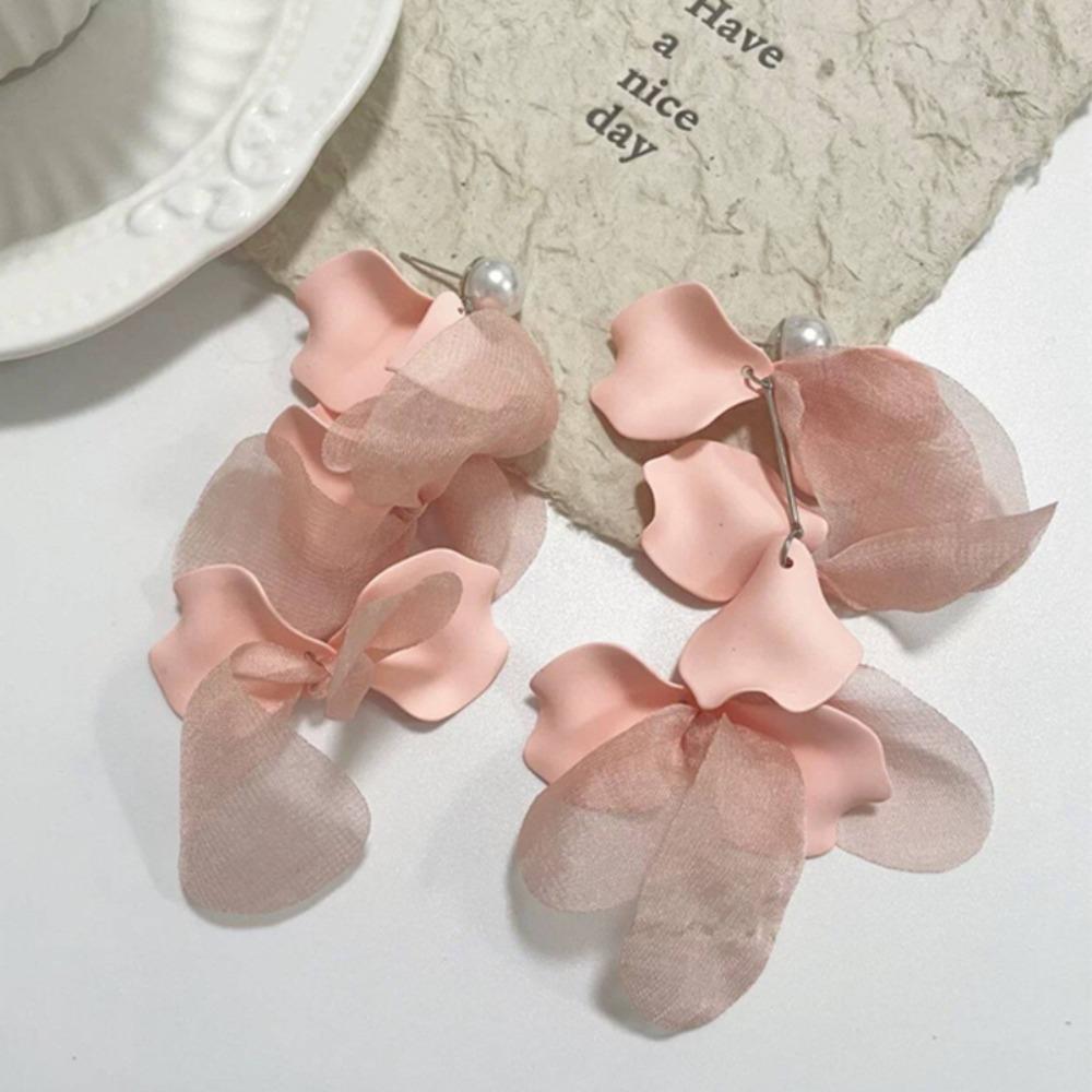 Retro Drop Earrings Elegant Ear Jewelry Wedding Accessories Long Tassel Earrings  Gift