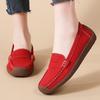 Женские замшевые пенни-лоферы для вождения, мокасины для ходьбы, повседневные туфли-лодочки, удобные туфли-лоферы без застежек для женщин, деловые, офисные, деловые, на плоской подошве