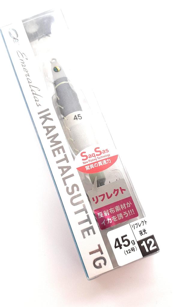 Daiwa Emeraldas Squid Металлическая приманка Сутте TG SS Светоотражающая Светящаяся 45 г (12)
