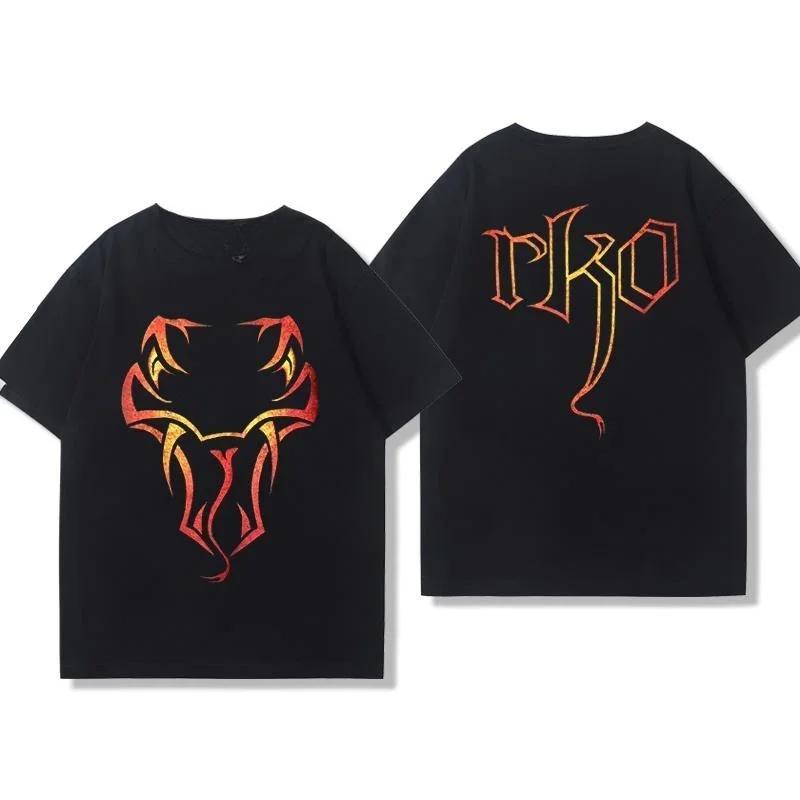 Мужская забавная футболка Борец Оден Рэнди Мерч Футболка с коротким рукавом Борьба Змея Мужская и женская хлопковая футболка Мода