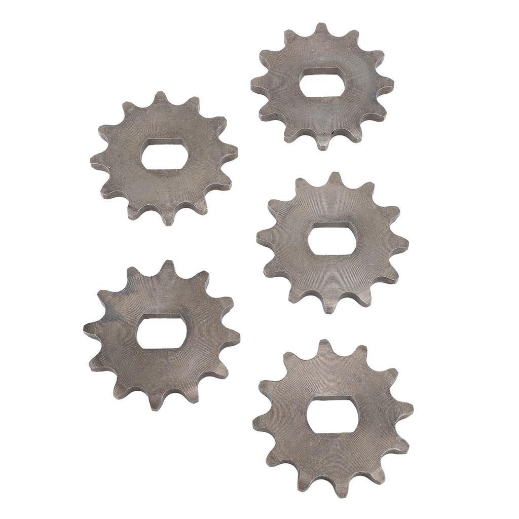 5 шт. Звездочка двигателя 420 Сталь 12x17 мм Внутренний диаметр Моторная цепная звездочка для высокоскоростного двигателя MY1020