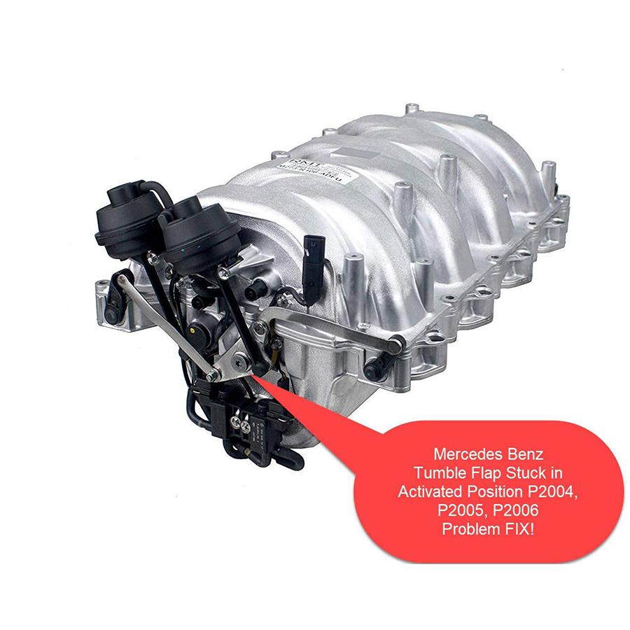 Комплект рычагов заслонок впускного коллектора для Mercedes Benz M272 V6 M273 V8