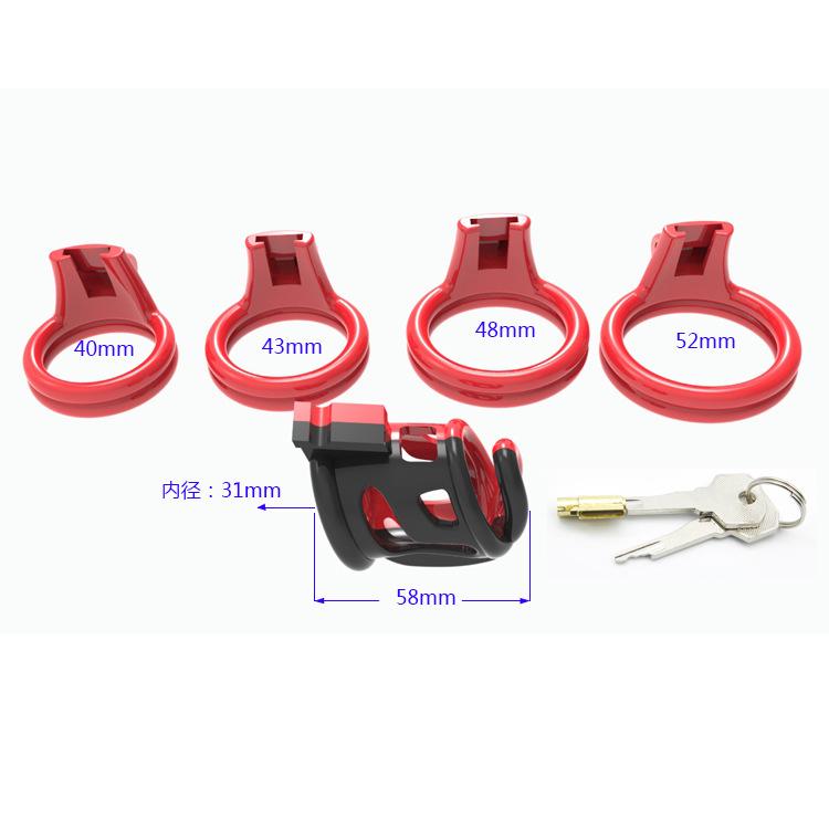 Best-selling Colorful Breathable Chastity Cage for Adult Supplies