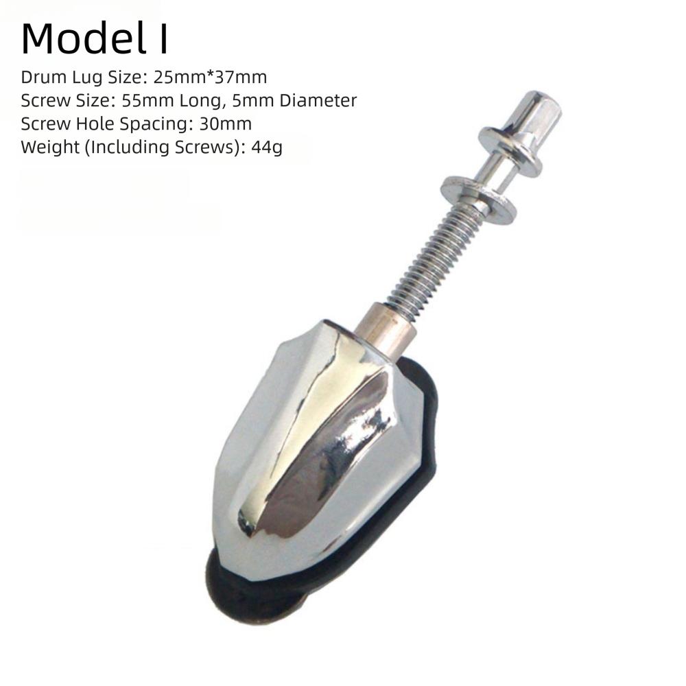 Cover Bracket Drum Lugs Fixing Screws Silver Drum Leg Parts Accessories for Drums Drum Lugs Leg