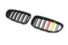 M-Look Nostrils (German Color) for BMW 5 Series F-10/11/07 2010-2016