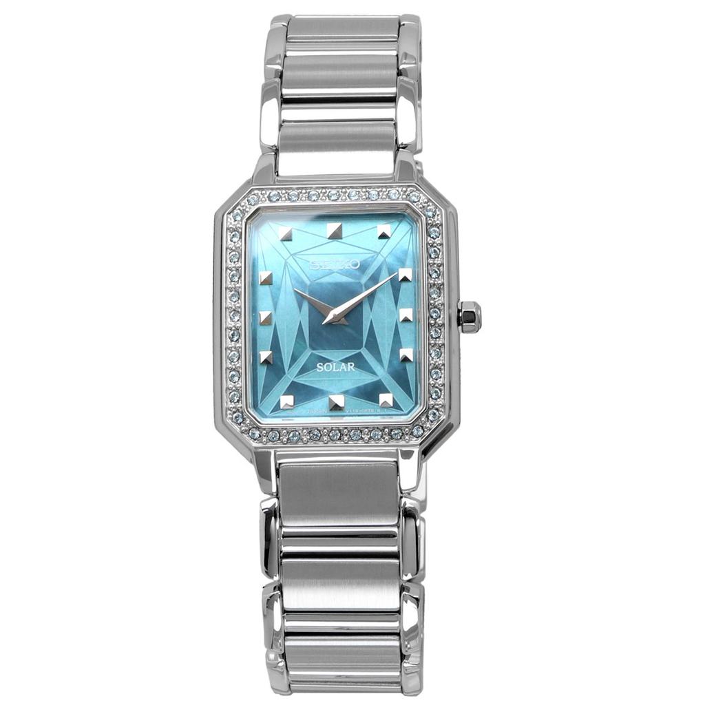 SEIKO Наручные женские часы Solar SUP451P1, Модель, На солнечной батарее, Простые, Для бизнеса, Формальные