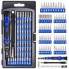 62 In 1 Precision Screwdriver Set Magnetic Driver Kit with Flexible Shaft Torx Phillips Screw Driver Bits for iPhone Xiaomi PS4