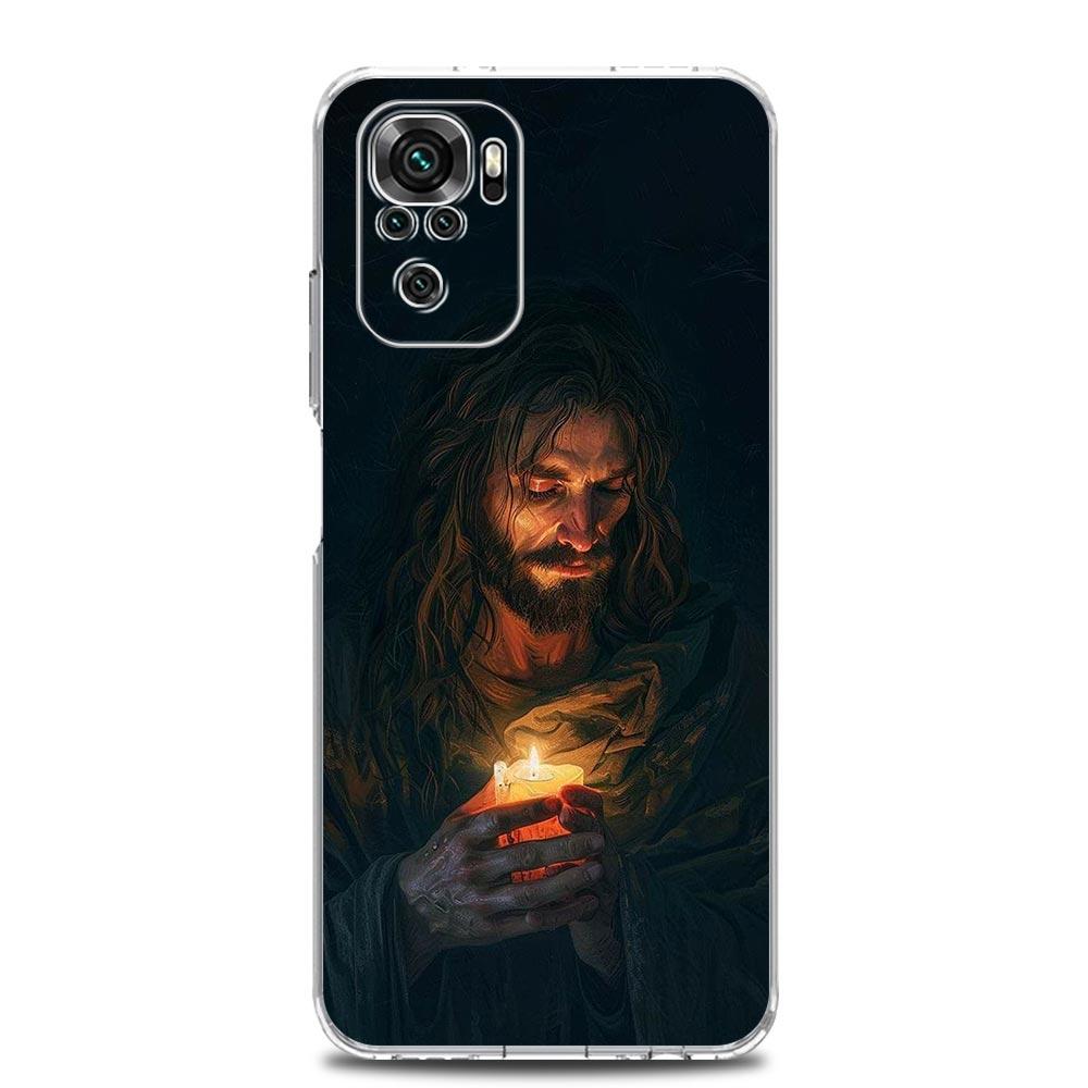 Христианский религиозный чехол с Иисусом для Xiaomi Redmi Note 15 14 13 12 4G 10 11 Pro Plus 5G 14C 13C 12C 10C
