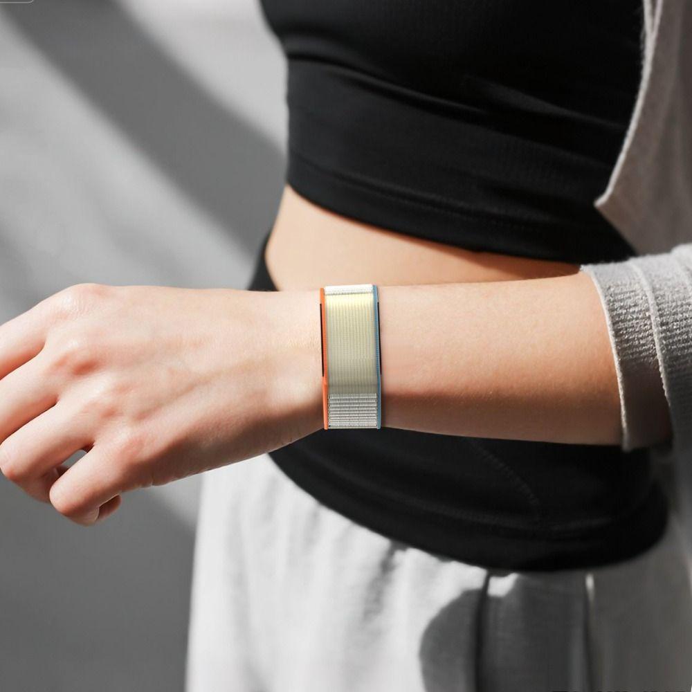 Нейлоновый спортивный ремешок с петлей, сменный браслет для фитнес-трекера, ремешок для Amazfit Helio