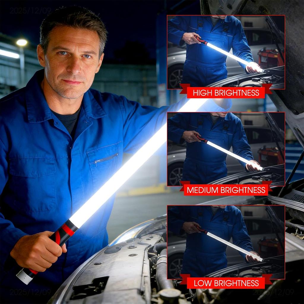 Car Working Repair 3 Models LED Flashlight Stick High Lumens Flexible Flashlight Stick For Engine Bays Household Emergency Tools