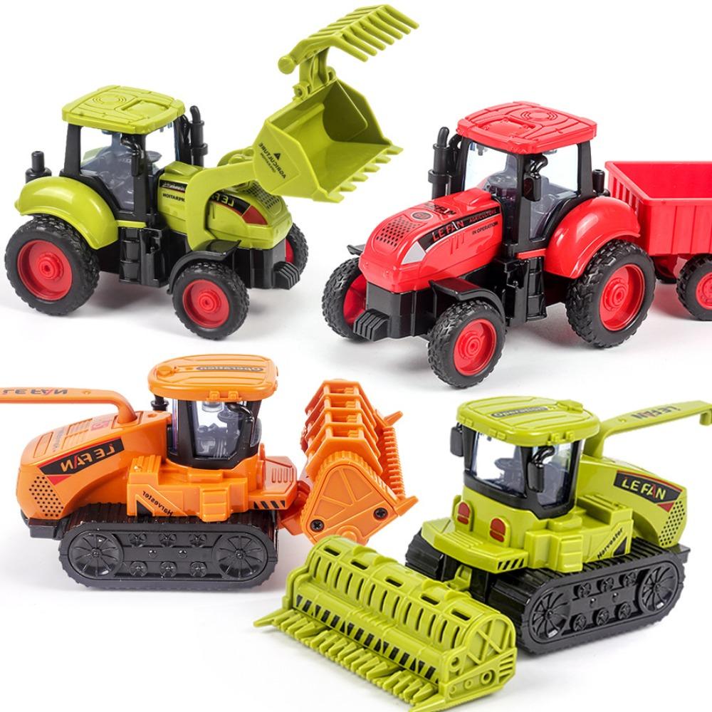 Crane Engineering Inertia Car Toy Dump Truck Tractor Toy City Construction Excavator Models  Boys