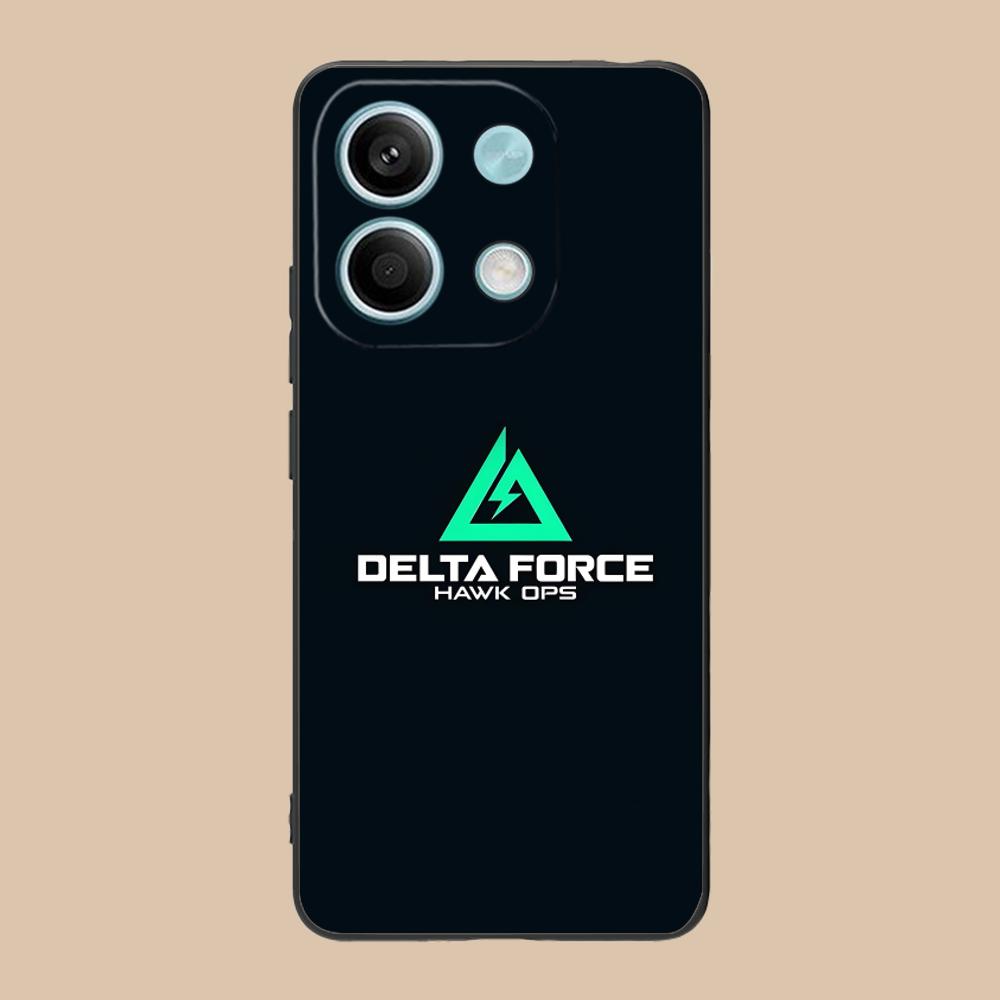 Игровой чехол Delta Force из матового ТПУ для мобильного телефона POCO F8 F7 F6 F5 F4 F3 F2 Pro GT C75 C71 C65 C61 C40 Pro Ultra, разноцветная крышка