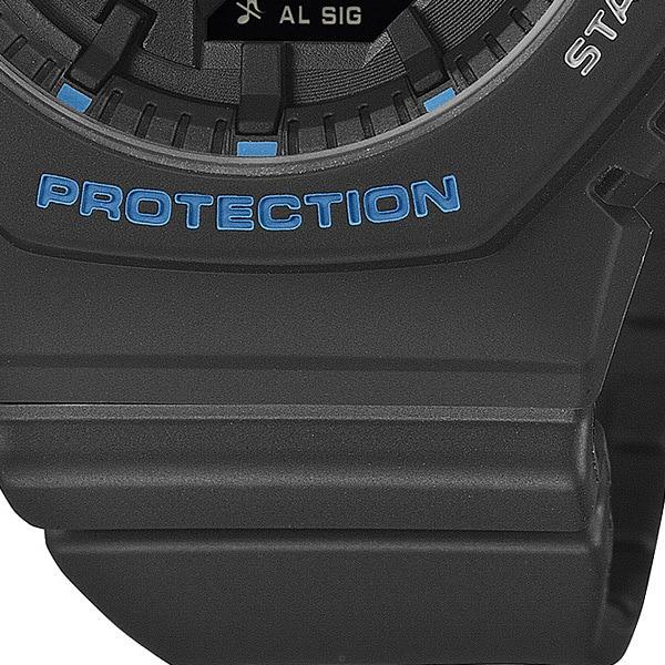 Casio G-SHOCK P2100 Blue Accent ANALOG-DIGITAL Women's Rubber GMA-P2100BA-1AJF Wrist Watch