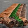 Fake Thatch Decorative PVC Grass Roof Artifical Plant Simulation Straw Roof  Outdoor Roof