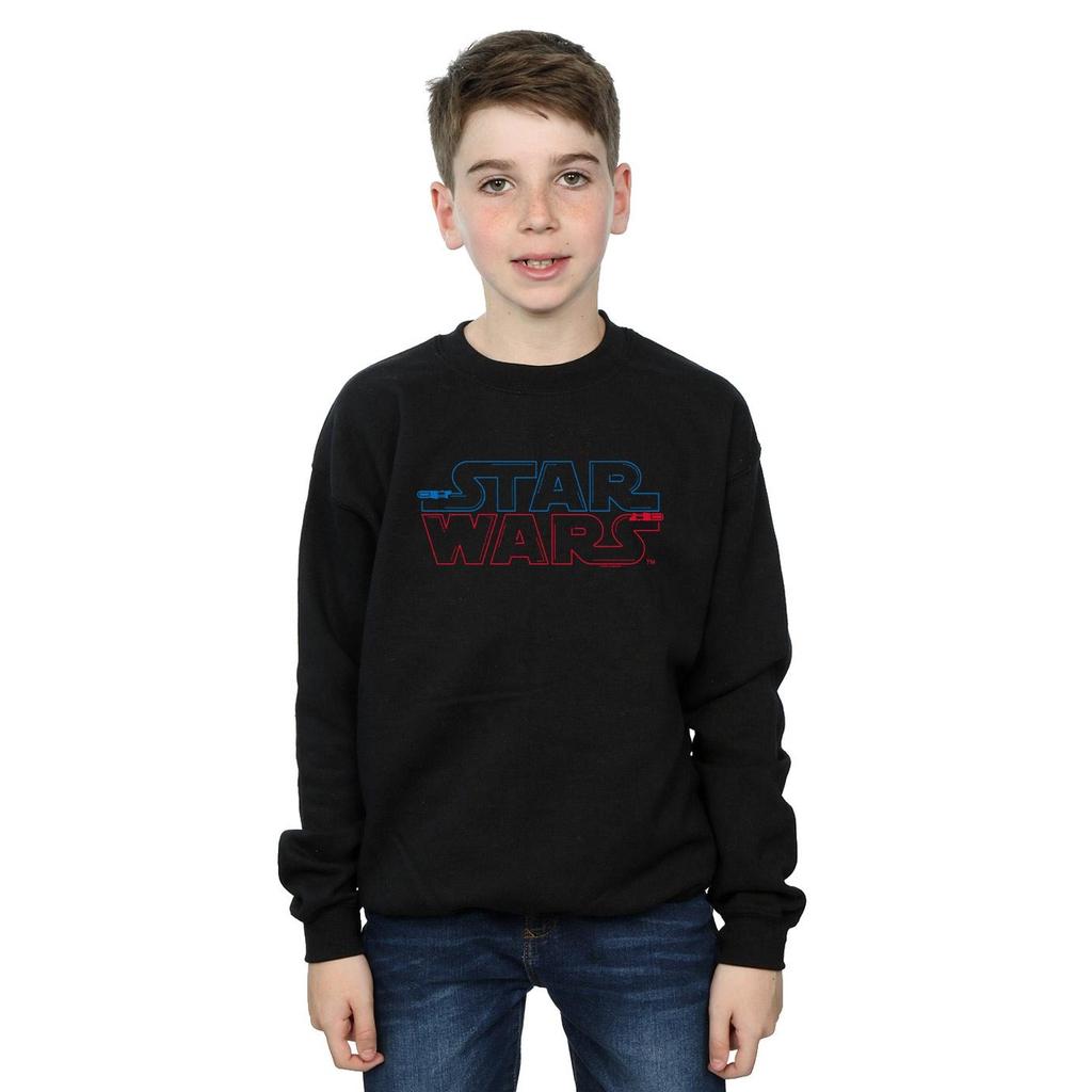 STAR WARS Boys Lightsaber Logo Sweatshirt