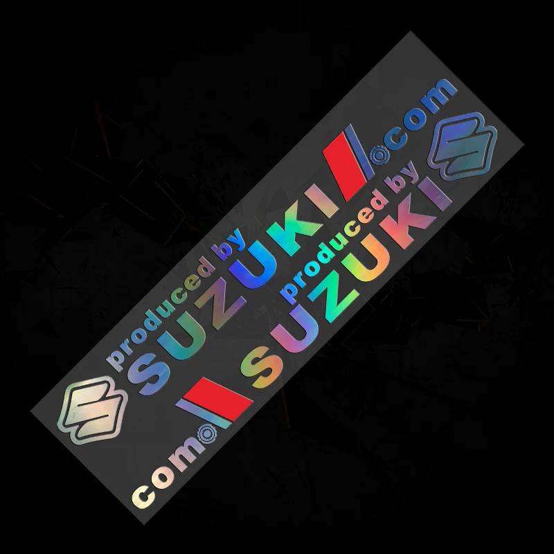 Car Decals Window Body Laser Reflective Sticker for Suzuki Swift Samurai Alivio SX4 Jimny Gn125 Gn250 Vitara Bandit Accessorie