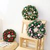 30CM Korean Style Christmas Wreath Door Hanger for Mall, Hotel, or Window Display