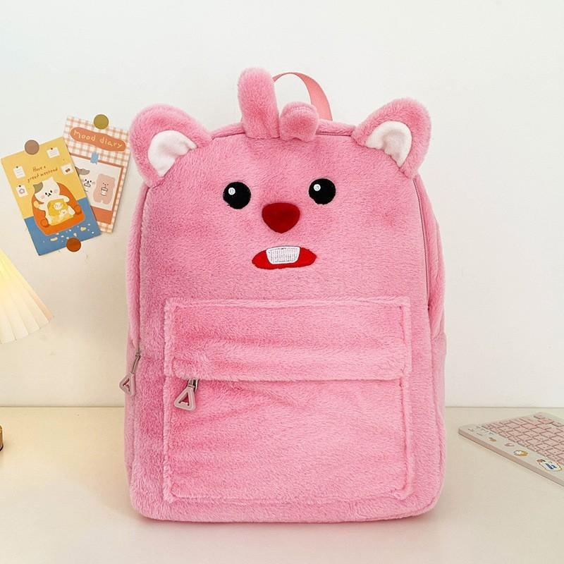 Themed Backpack Loopy Anime Peripheral Handbag Plush Toy Cute Doll Cartoon