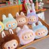 1 Piece Cute Model Doll Bag Pendant Labubu The Monsters Figure Plush Toy Keyring Decor Collection Keychain Kid Birthady Gift