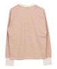TOIEST Striped Long Sleeve T-Shirt Mustard