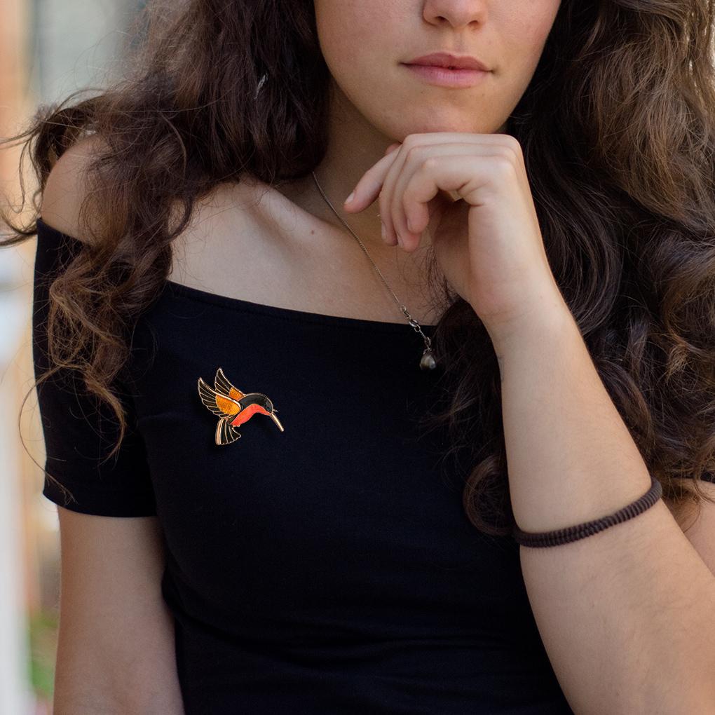 Птица Сплав Унисекс Броши Мода Декор Гальваническое покрытие Броши Броши для Женщин Девушек Мода Платье Свадебная Одежда