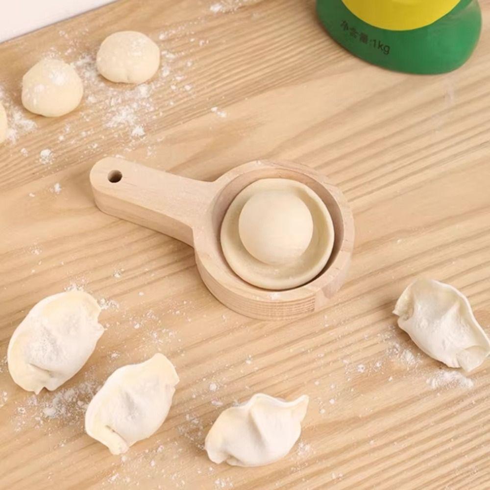Manual Ball Rolling Dough Skin Presser Reusable Dumpling Wrapper Rolling Tool  Kitchen Use