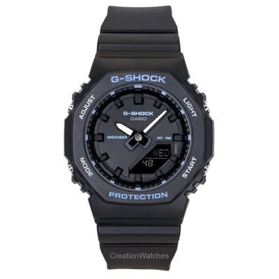 G-Shock Аналогово-цифровые Часы Женские Черный Циферблат Кварцевые Ремешок из Био-смолы GMA-P2100BA-1A 200М