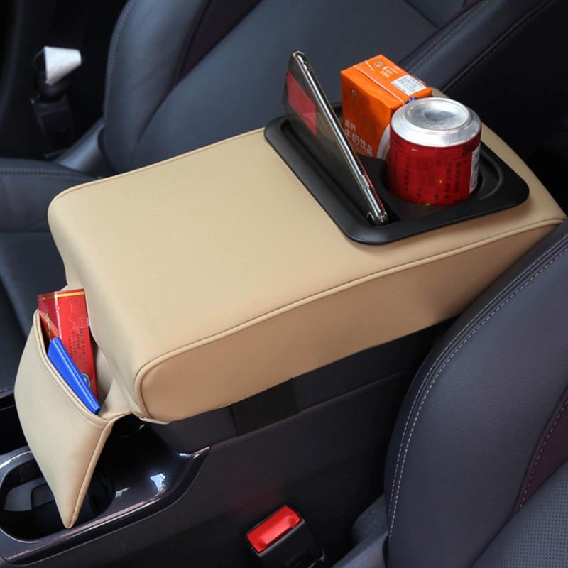 Универсальная подушка для подлокотника центральной консоли для большинства автомобилей, внедорожников, грузовиков, авто, дышащая пена с эффектом памяти, подушка для локтя сиденья