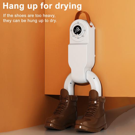 Smart Shoe Dryer with Intelligent Temperature Control 360-Degree Fast Heating Foldable