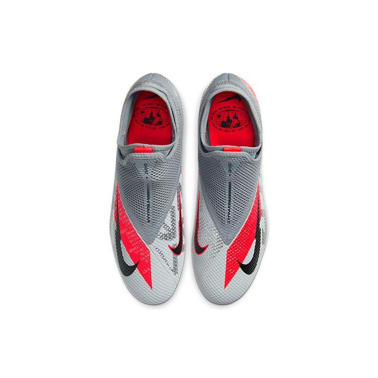 Nike Футбольные бутсы Phantom Vision 2 Academy DF AG Унисекс Обувь Серый Красный CD4155-906