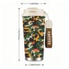 Camouflage Pattern Stainless Steel Insulated Coffee Tumbler Vacuum Thermal Cup for Outdoor Hiking Camping Travel Gift
