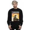 Star Wars Mens The Mandalorian The Child Two Moons Sweatshirt