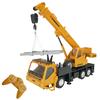 1:24 10CH Simulation Crane Excavator Wireless RC Engineering Lighting Truck Chargeable RC Vehicles
