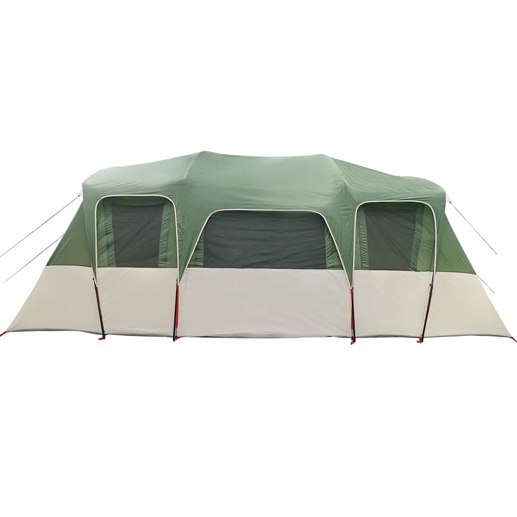 Tunnel Family Tent for 16 Persons Green Waterproof