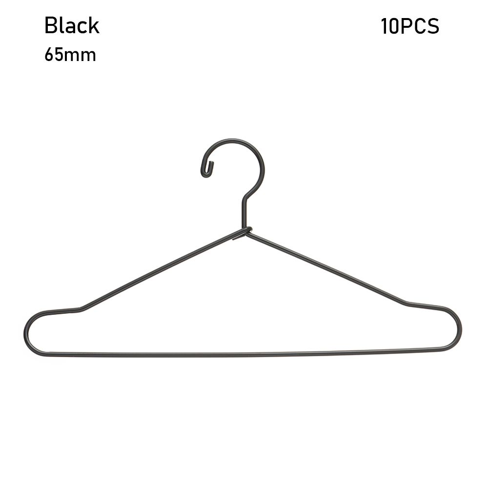 10pcs Multi-colors Cute 1/6 Doll Mini Hangers Dress Clothes Hanging Metal Doll Accessories