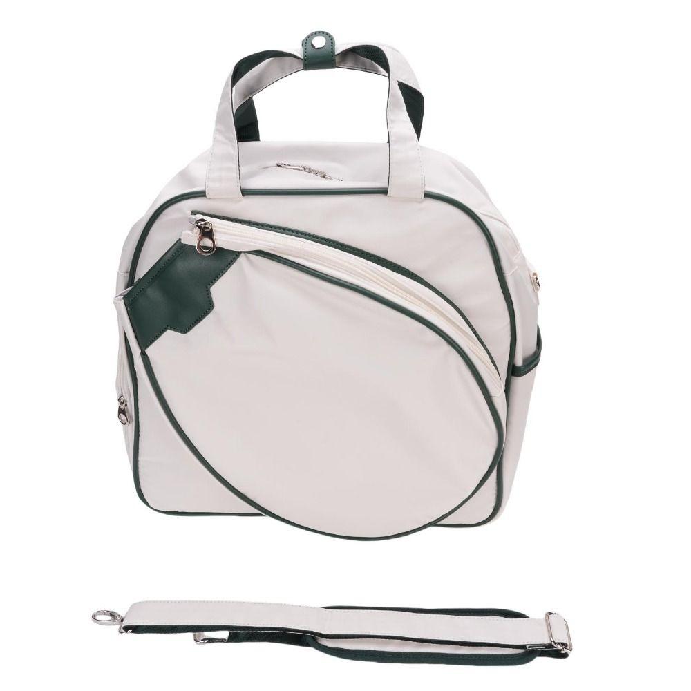 Nylon Tennis Racket Bag with Shoe Compartment Racket Carry Bag Badminton/Tennis