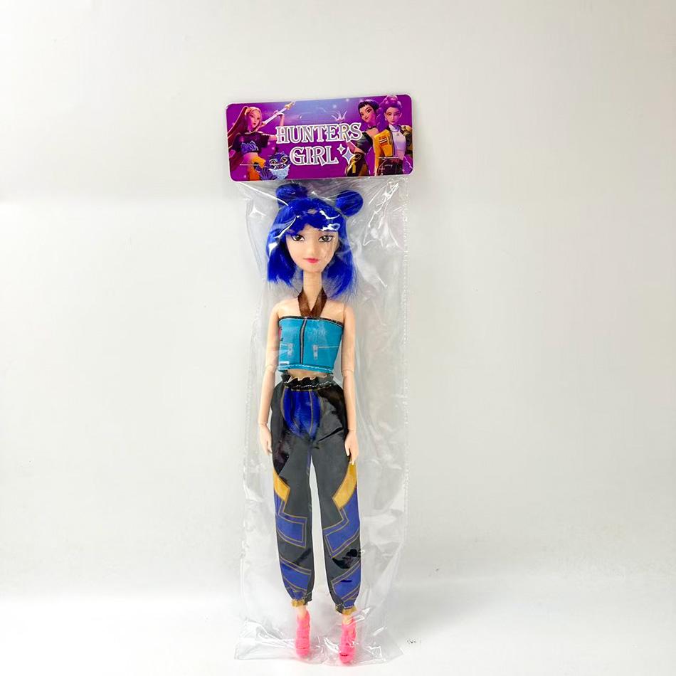 30см K-Pop Охотники на демонов Аниме K-pop Девичья группа Мультяшные Руми Зои Мира Фигурки Виниловые фигурки Модельные куклы Девочки Рождественский подарок