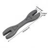 1x Spoke Wrench Portable 10.5x2.2x0.9cm 4.13x0.86x0.35in