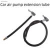Car Air Pump Nozzle Adapter with Quick Inflation Tube and Clamp