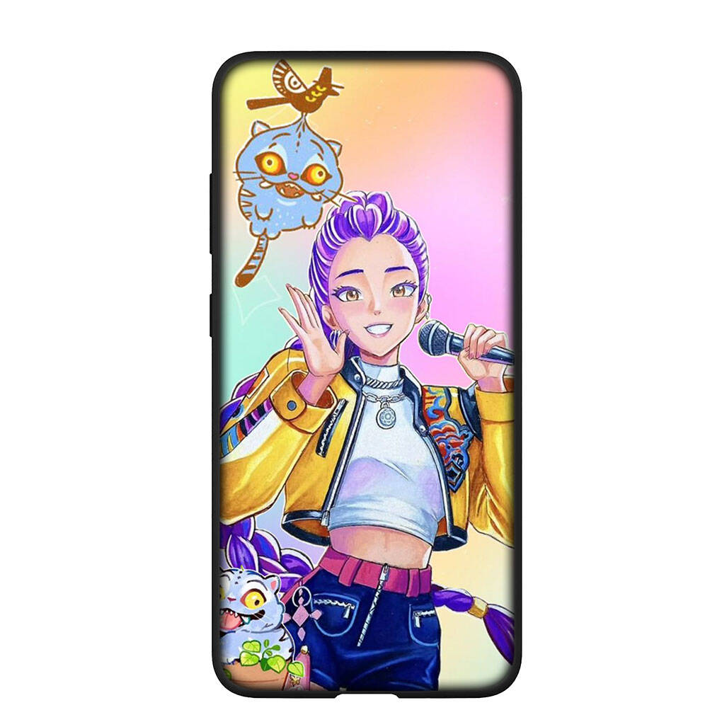 Phone Case for Samsung Galaxy S25 S23 S22 S24 Ultra FE A05 A06 A15 A16 A36 A37 A35 A54 A55 A56 A57 A25 A26 A53 A17 Zoey KPop Demon Rumi Hunter X Cover
