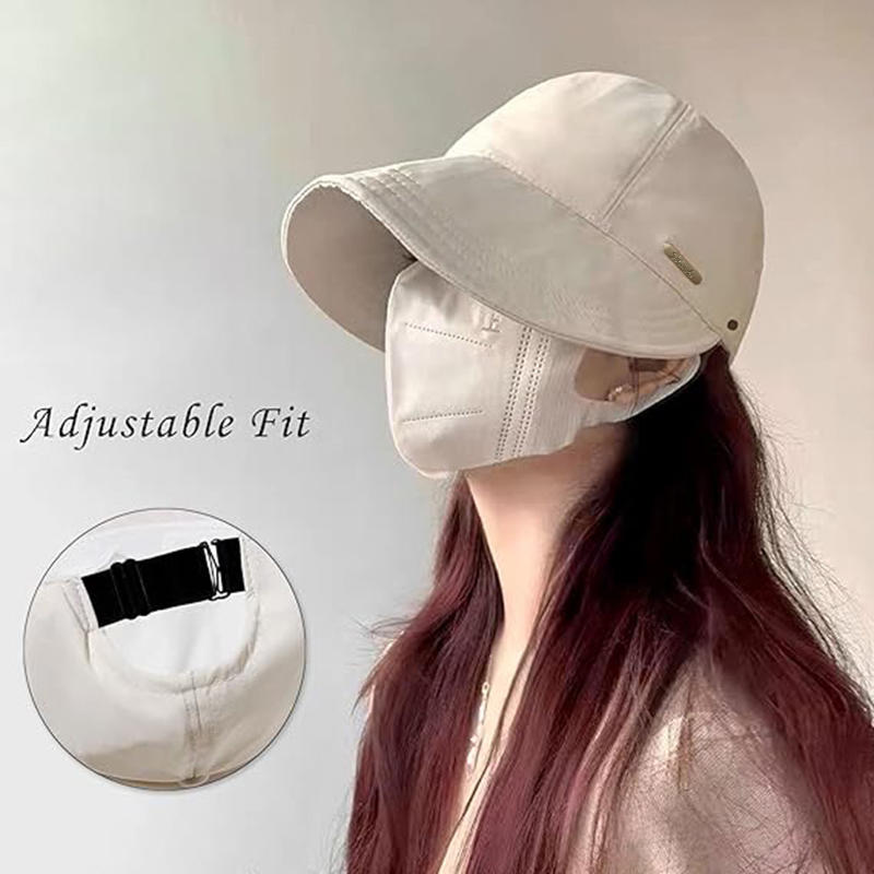 Женская складная шляпа от солнца летняя уличная пляжная шляпа рыбака солнцезащитная кепка регулируемая хлопковая с широкими полями шляпа-ведро