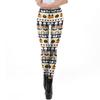 New Halloween Digital Printed Trousers, Pumpkin Pattern Printed Leggings, Elastic Leggings