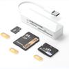 3 In 1 Card Reader Type-C/USB/Lighting To XD SD TF Card Adapter for Xiaomi Huawei USB C Cellphone Laptop Converter