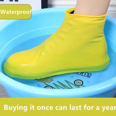 Силиконовые бахилы для мужчин и женщин, износостойкие и водонепроницаемые. Утолщенные водонепроницаемые бахилы для путешествий и отдыха на природе. Бахилы от дождя