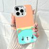 Cute Cartoon Mascot GMMTV Phone Case For iPhone 17,,15,14,16,13,11,12 Plus,Pro Max,White Silver Phone case 5