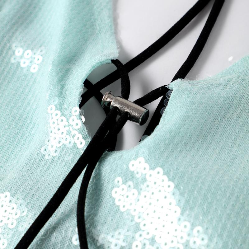 Дамское женское сексуальное длинное сетчатое платье с пайетками и разрезом по талии, элегантное вечернее клубное платье для вечеринки