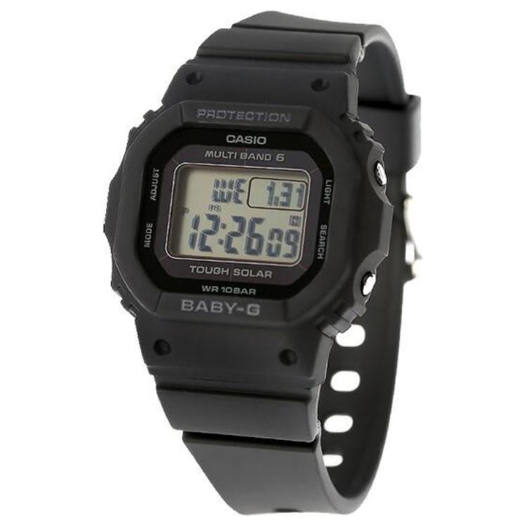 Casio Унисекс BABY-G 37,9 мм Черные часы BGD-5650-1 BGD-5650-1