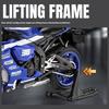 Модель игрушечного мотоцикла Yamaha R1M в масштабе 1/12, литой из сплава, с имитацией амортизации, масштабная модель мотоцикла, игрушки для детей, подарки